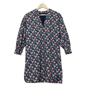 THML Anthropologie Floral Print Cotton Shirtdress Excellent Condition - Medium